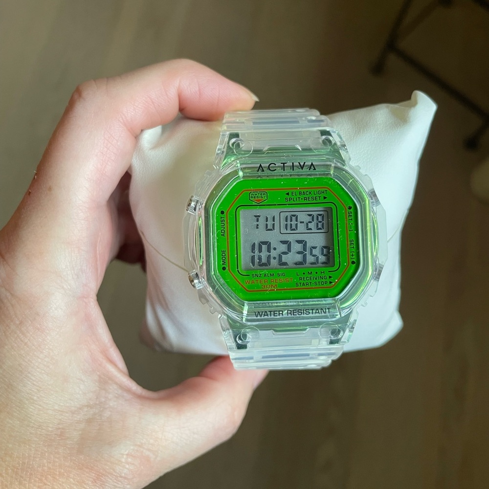 Invicta Transparent Activa Retro X Digital Watch